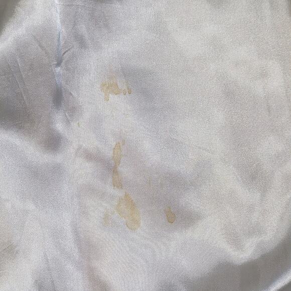 Vintage 80s Fur Suede Coat Vest Convertible Gray Rabbit Outerwear Jacket France - Picture 11 of 11